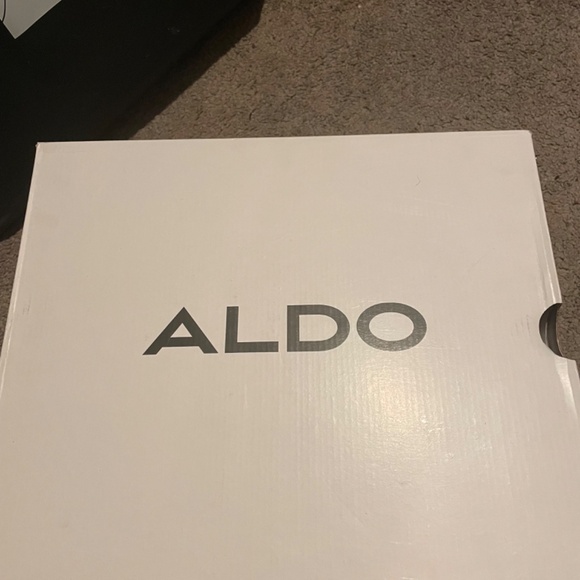 ALDO Black Suede Stiletto Boots - Picture 9 of 10